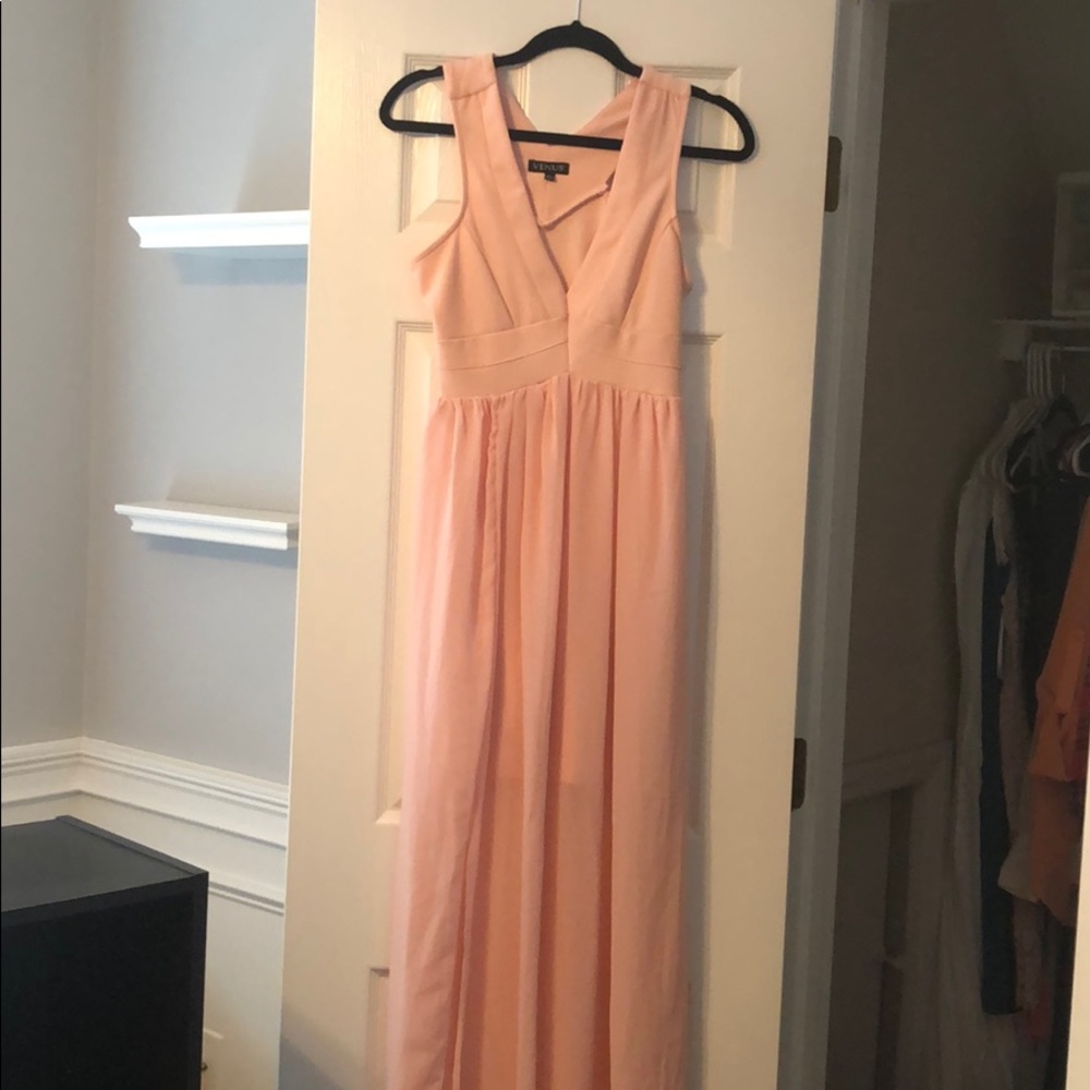 Pink float dress